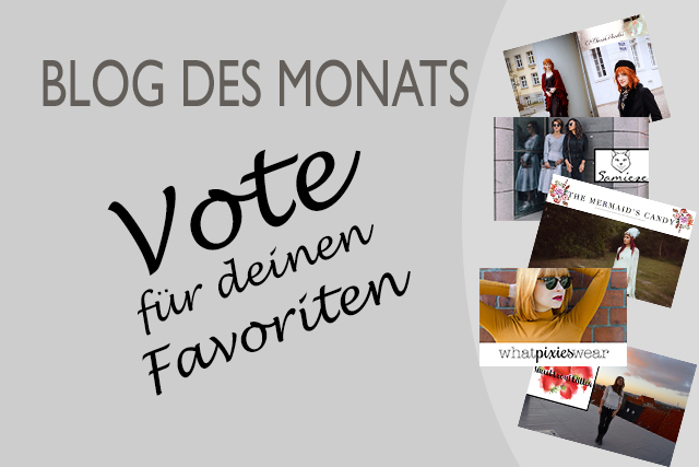 Blog des Monats – Vote für deinen Favoriten: März