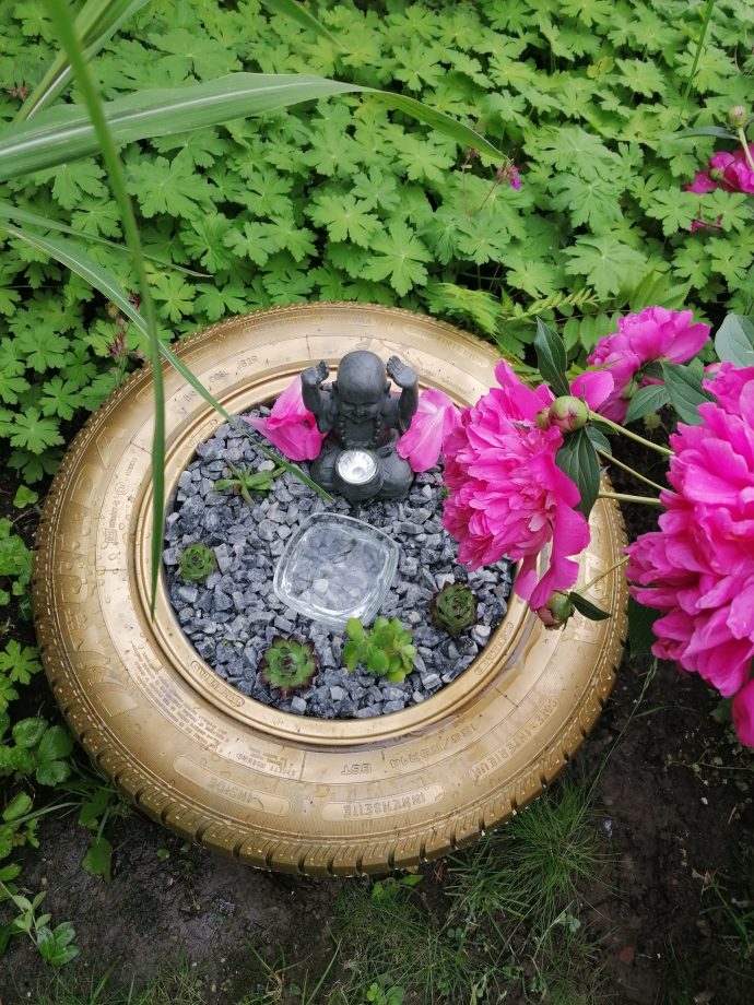 Garten Inspiration Autoreifen DIY