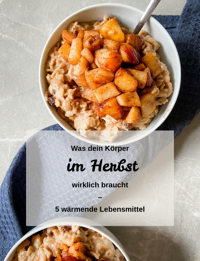 Fünf herbstliche Lebensmittel, die dich wärmen und satt machen